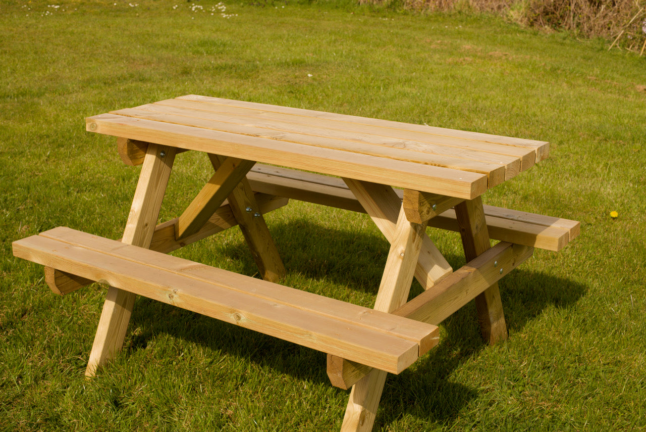 Small, Heavy Duty Picnic Table