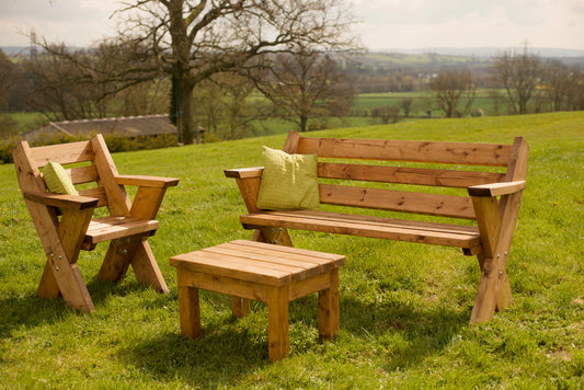 Wooden Garden Furniture Set
